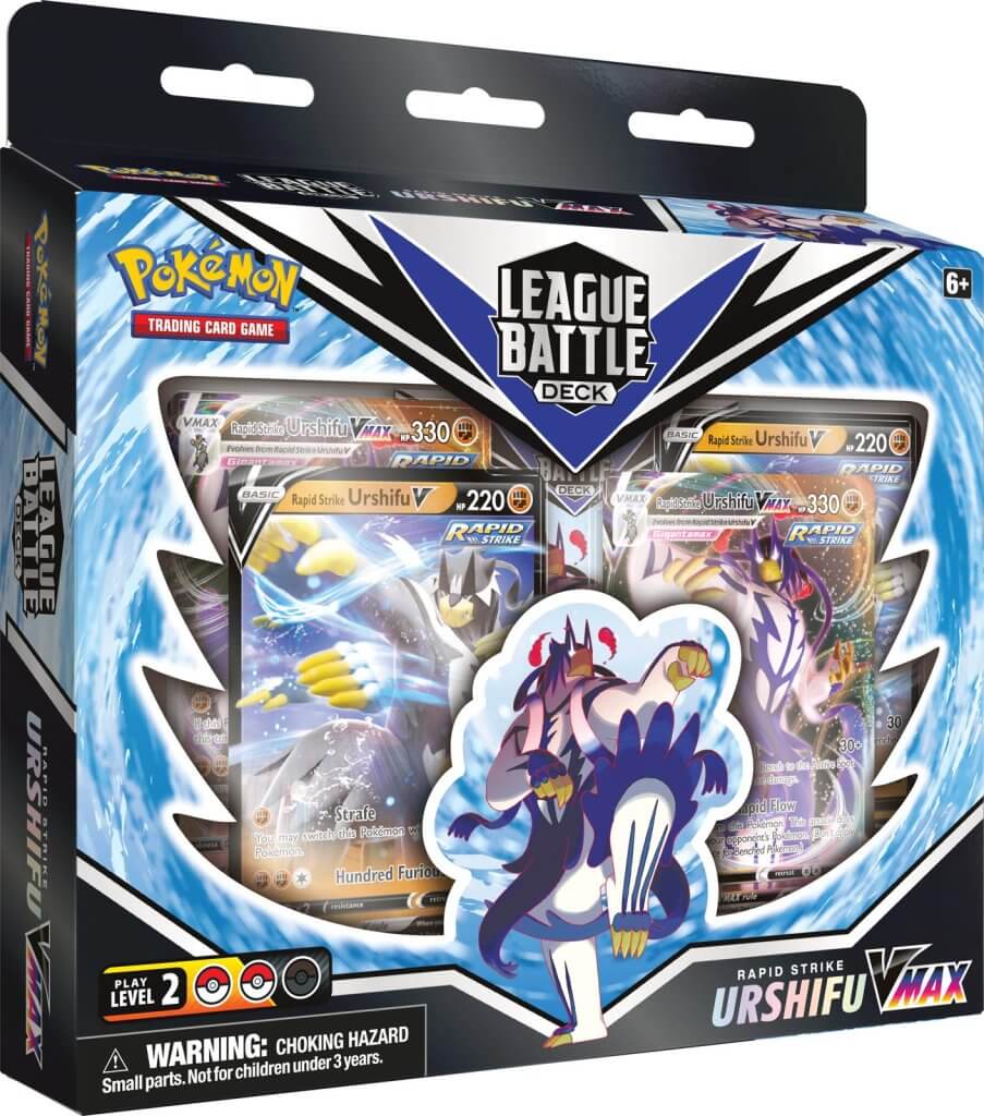 POKEMON TCG Urshifu VMAX Rapid Strike League Battle Deck