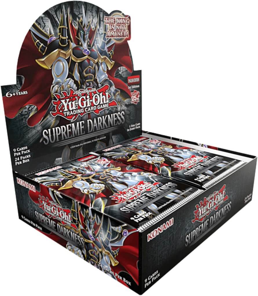 YU-GI-OH! TCG Supreme Darkness - 9 x Card Booster