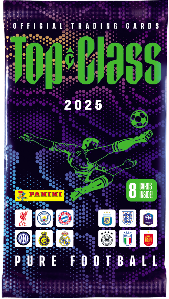 PANINI Top Class Soccer 2025 Trading Cards - Booster