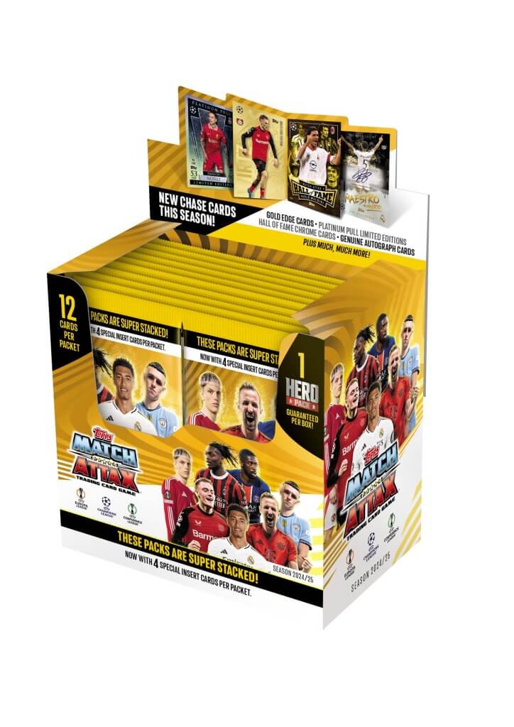 MATCH ATTAX UEFA Champions League 2024/2025 Edition Trading Card Booster