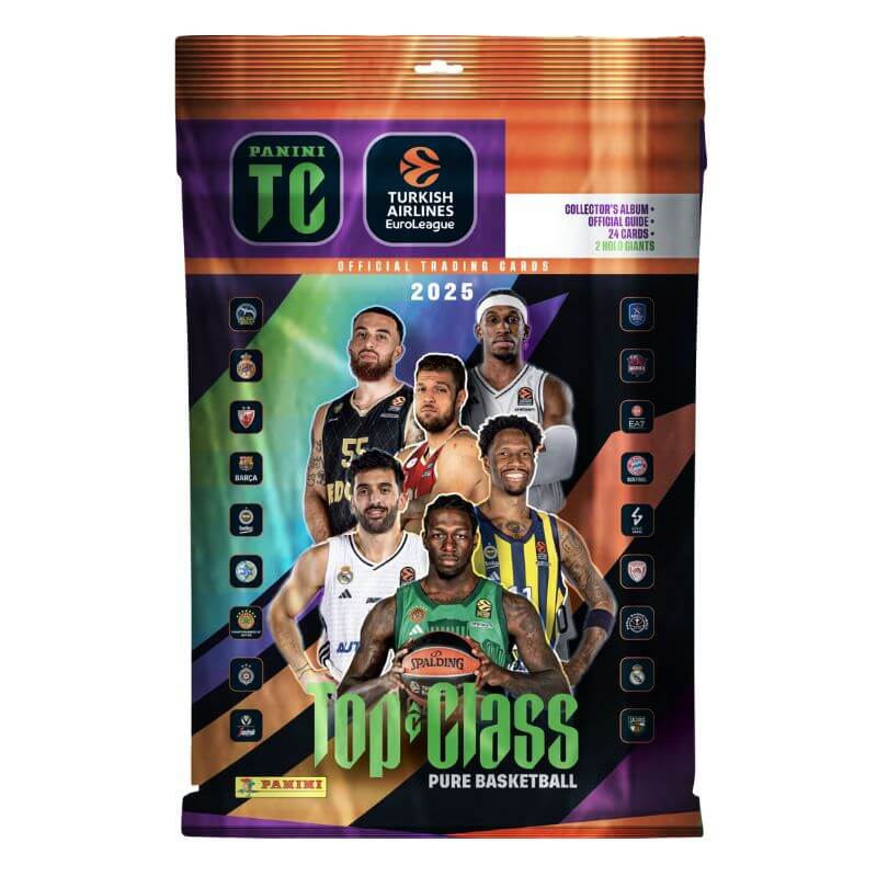 PANINI EURO LEAGUE Top Class Basketball Starter Pack
