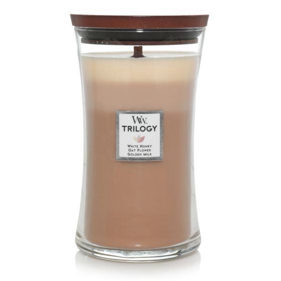 WoodWick Golden Treatrs Trilogy Large Candle
