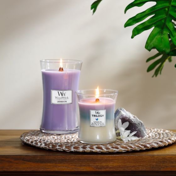 WoodWick Calming Retreat Trilogy Medium Candle