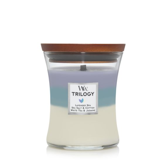 WoodWick Calming Retreat Trilogy Medium Candle