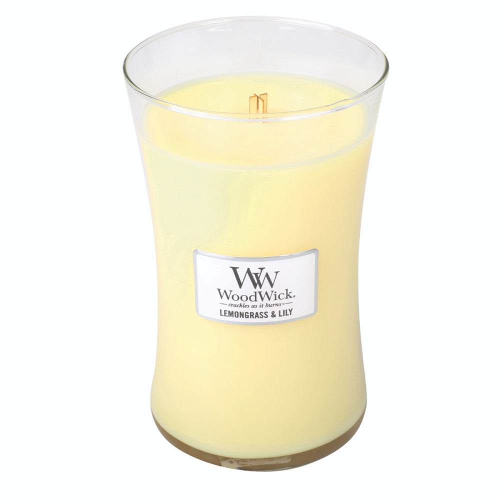 WoodWick Lemongrass & Lily Large Candle