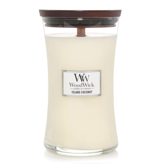 WoodWick Island Coconut Large Candle