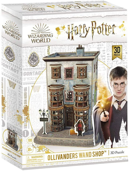 Harry Potter Ollivanders Wand Shop 3D Puzzle, 66 Pieces