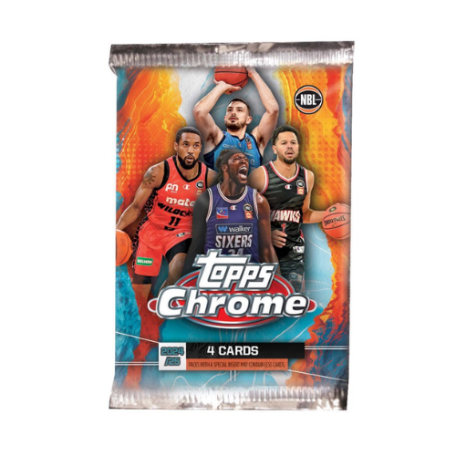 Topps Chrome NBL 2024/2025 Basketball Trading Cards - Value Blaster Box