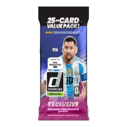 Panini Donruss Road to FIFA World Cup Soccer 2025-2026 - Fat Pack Box