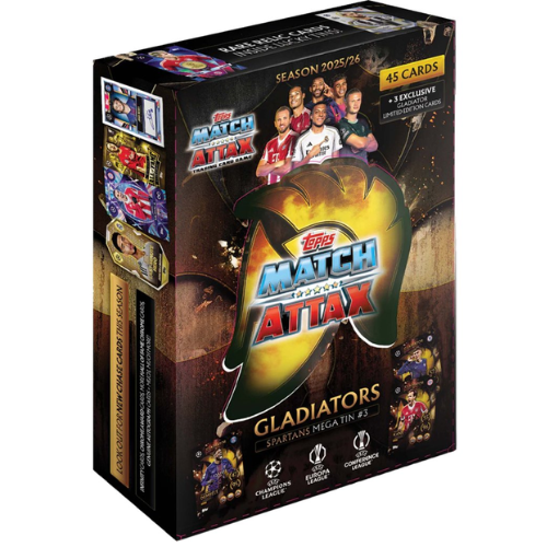 MATCH ATTAX UEFA 2025/2026 Edition Mega Tin (Random Assorted)