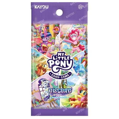 Kayou My Little Pony TCG: Series 2 Discord Foil Booster Pack Box