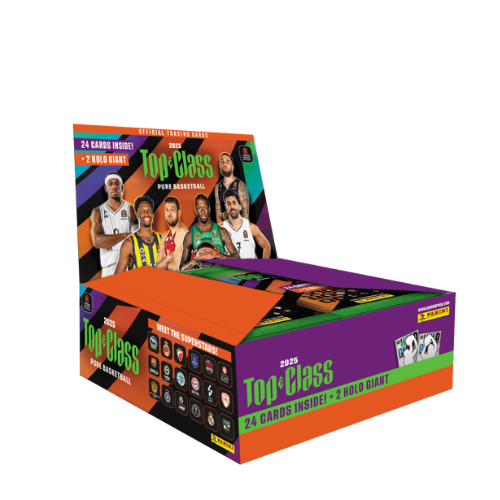PANINI EURO LEAGUE Top Class Basketball Fat Pack Box
