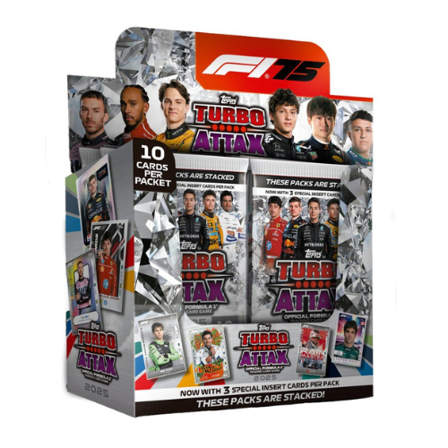 Turbo Attax F1 2025 Cards Display Box