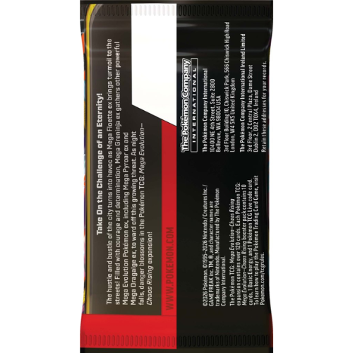 Pokémon TCG: Mega Evolution Chaos Rising Booster Box