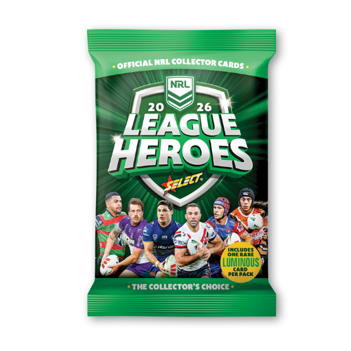 NRL League Heroes Cards Pack 2026