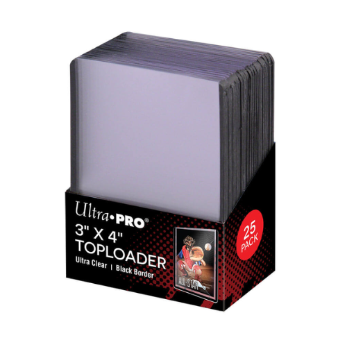 ULTRA PRO Toploader - 3 x 4 35pt Black Border