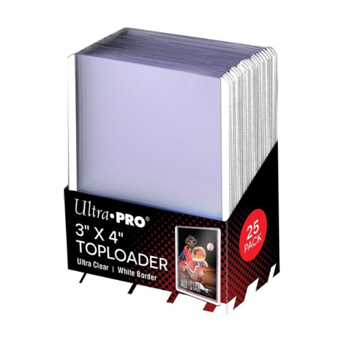 ULTRA PRO Toploader - 3 x 4 35pt White Border