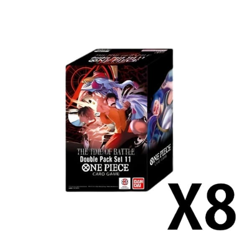 One Piece Card Game: Double Pack Display – The Time of Battle [DP-11]