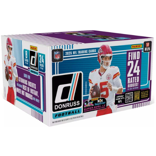 Panini Donruss Football NFL Football Trading Card 2025 Retail Box