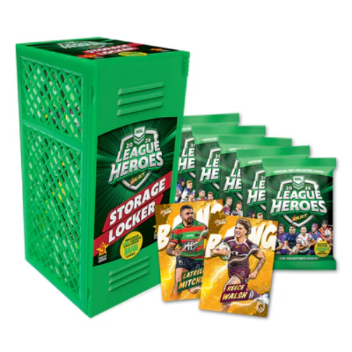 NRL League Heroes Blaster Storage Locker 2026