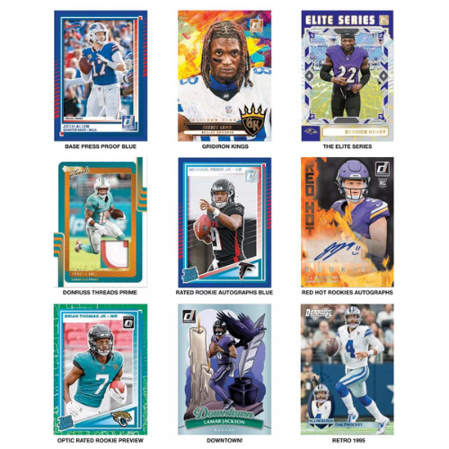 Panini Donruss Football NFL Football Trading Card 2025 Retail Box