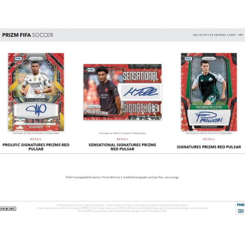 Panini Prizm FIFA Soccer 2025-2026 Blaster