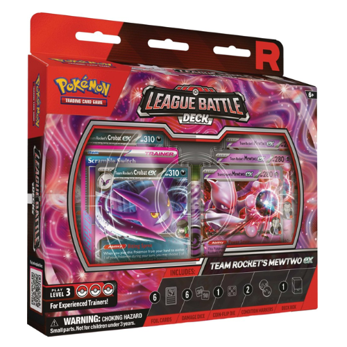 Pokémon TCG: Team Rocket’s Mewtwo ex League Battle Deck