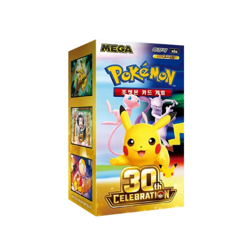 Pokemon – 30th Celebration– M6a– Korean Booster Box