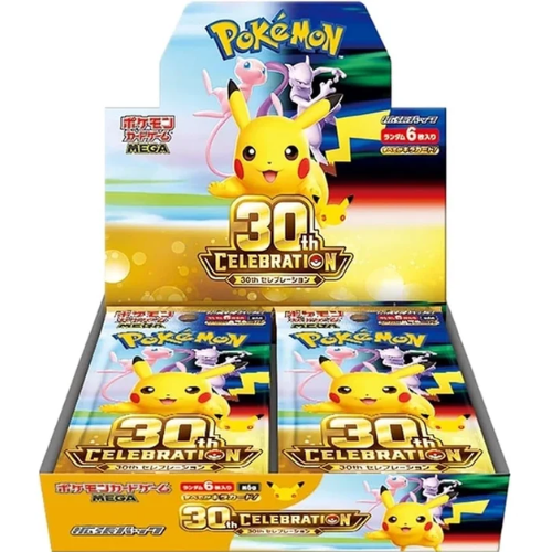 Pokemon – Mega Evolutions- 30th Celebration– M6a – Japanese Booster Box