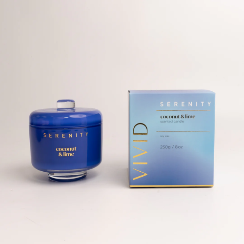 Serenity Vivid Coconut Lime 230gm Candle