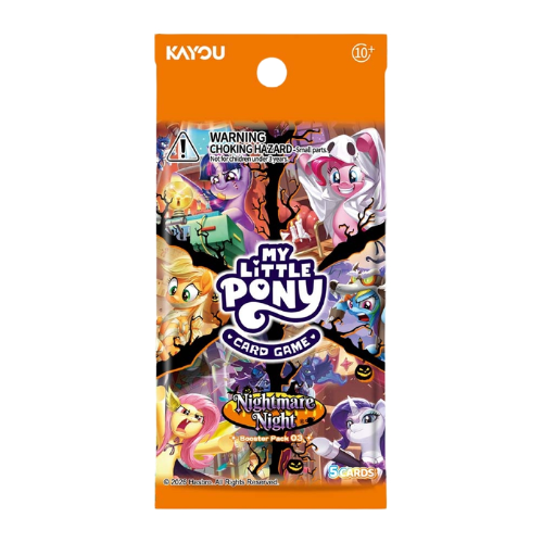 Kayou My Little Pony TCG Nightmare Night Foil Booster Pack