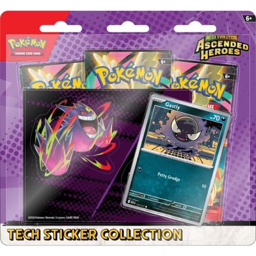 Pokémon TCG: Mega Evolution—Ascended Heroes Tech Sticker Collection