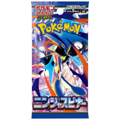 Pokemon – Mega Evolutions- Ninja Spinner – M4 – Japanese Booster