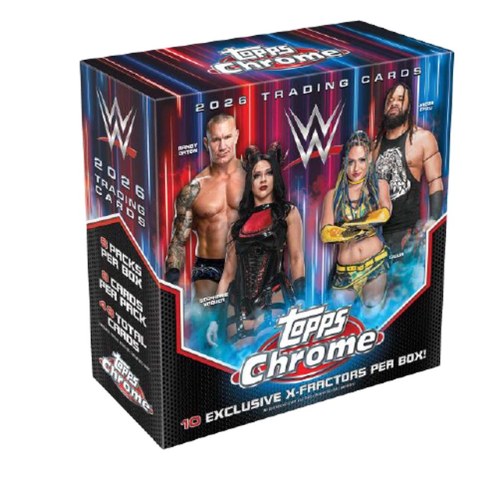 Topps 2026 WWE Chrome Mega Box