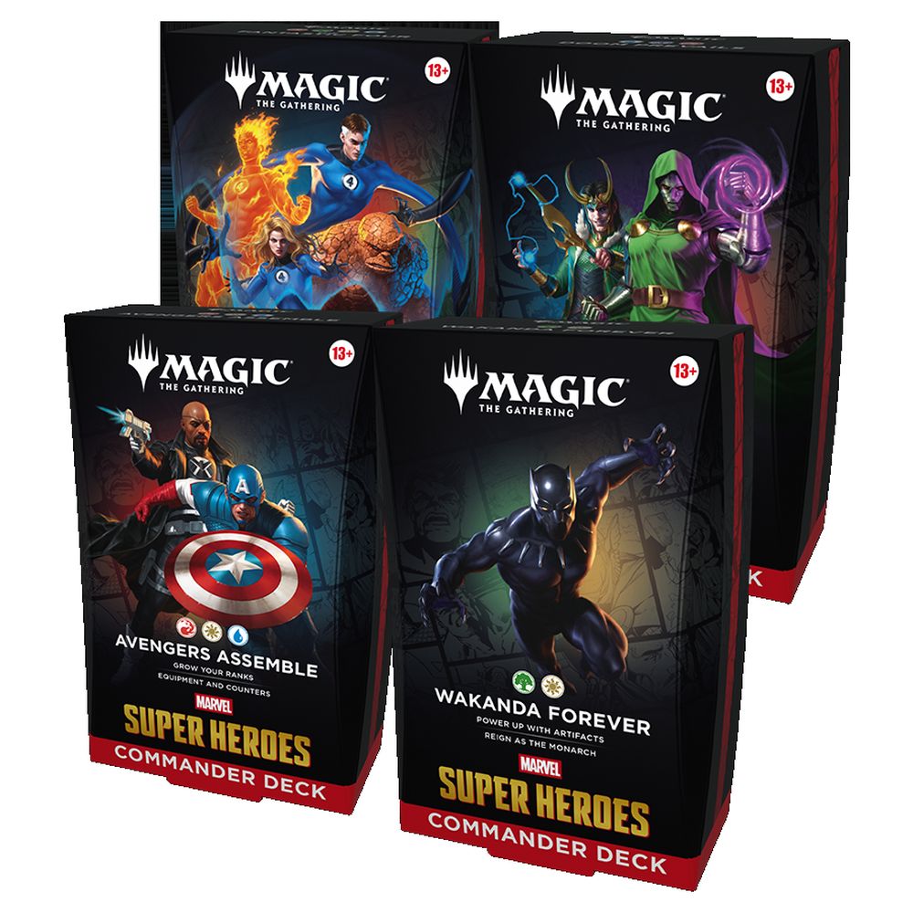 Magic Marvel Super Heroes - Commander Deck Random