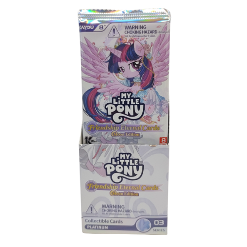 My Little Pony Friendship Eternal Foil Card Pack Booster Box- Moon Edition