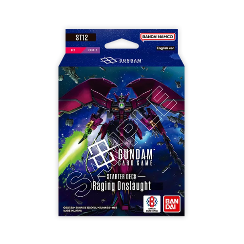 Gundam Card Game: Starter Deck Display – Raging Onslaught [ST12]