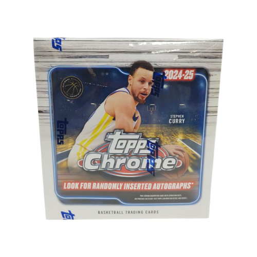 Topps Chrome NBA Basketball 2024/25 Mega Box