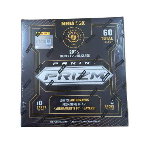 Panini Prizm FIFA Club World Cup Soccer Mega Box 2025