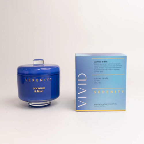 Serenity Vivid Coconut Lime 230gm Candle