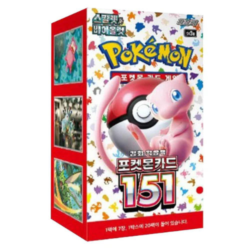 Pokemon – 151 – SV 2a– Korean Booster Box