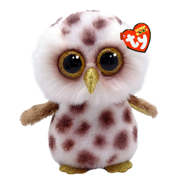 WHOOLIE THE SPOTTED OWL REGULAR TY BEANIE BOO