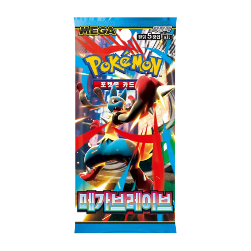 Pokemon – MEGA Brave – M1L– Korean Booster Box
