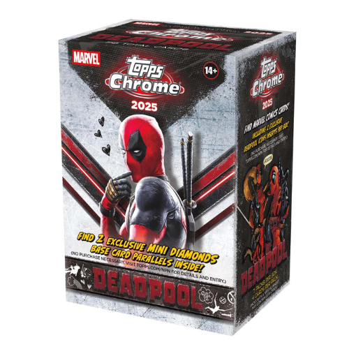 Topps Chrome Marvel Deadpool 2025 Value Box