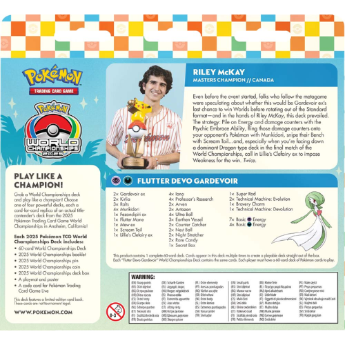 Pokémon TCG World Championships Deck 2025 Random