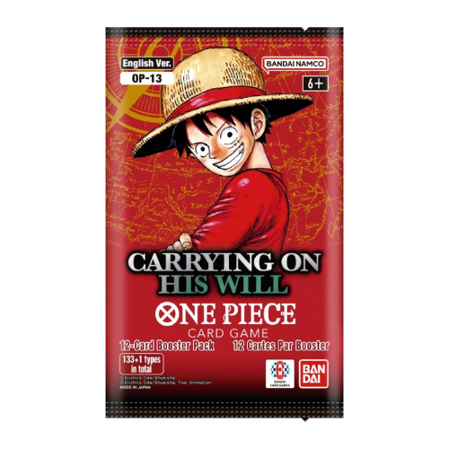 One Piece Card Game: Booster – Carrying  On His Will  [OP-13]