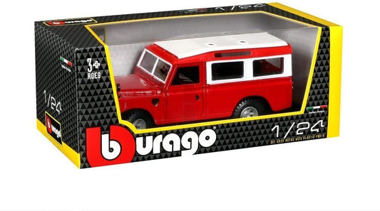 Bburago Land Rover Series II 1:24 Scale Diecast Model Car