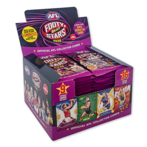 AFL Footy Stars 2026 Sealed Box