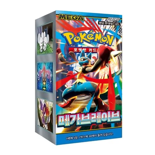 Pokemon – MEGA Brave – M1L– Korean Booster Box