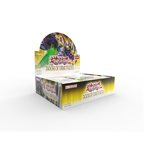 YuGiOh Doom Of Dimensions - 9 x Card Booster Box
